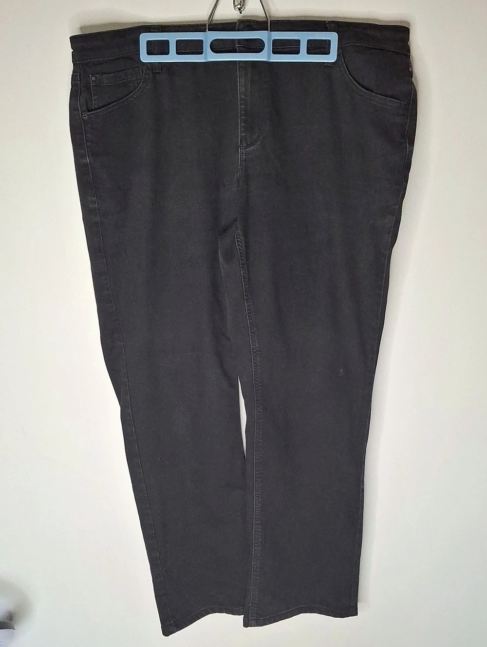 R Jeans The Insider Straight Leg Jeans Black Waist 34